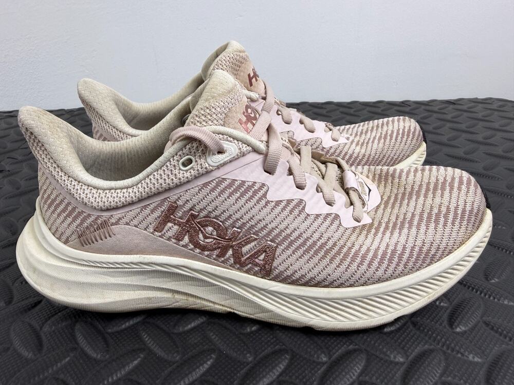 Hoka One One Solimar Womens 7.5B Rose Athletic Shoes Outdoors Running Walking